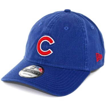 New Era 9Twenty Chicago Cubs Game Core Classic 2.0 Strapback Hat Light Royal