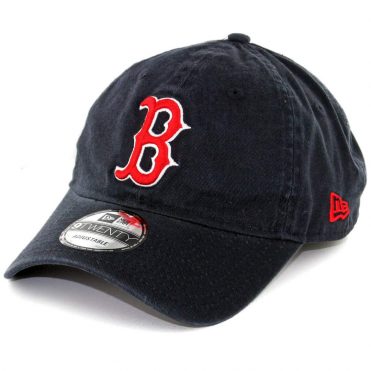 New Era 9Twenty Boston Red Sox Game Core Classic 2.0 Strapback Hat Dark Navy