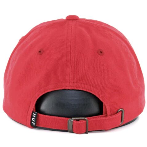 HUF Drink Up 6 Panel Strapback Hat Red