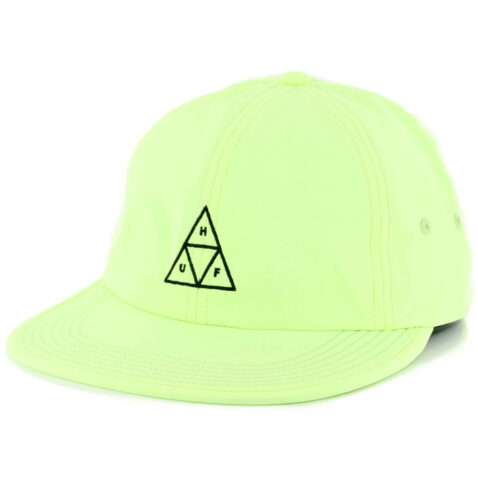 HUF Formless Triple Triangle Strapback Hat Lime
