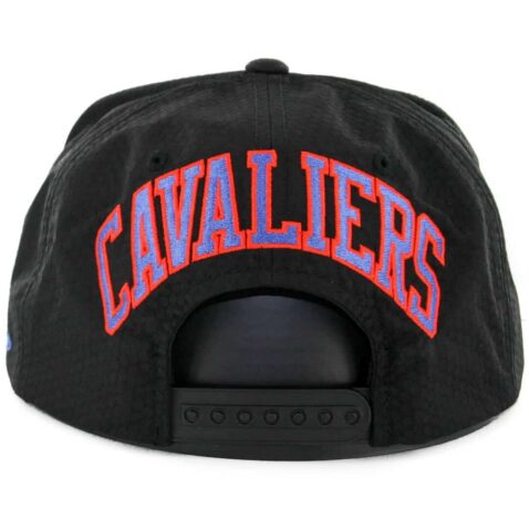Mitchell & Ness Cleveland Cavaliers Ripstop Honey Snapback Hat Black