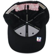 Mitchell & Ness Cleveland Cavaliers Ripstop Honey Snapback Hat Black -Inside