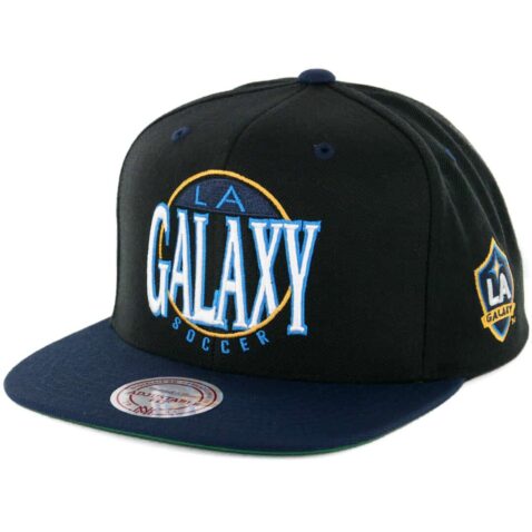 Mitchell & Ness Los Angeles Galaxy On the Spot Snapback Black