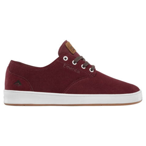 Emerica The Romero Laced Shoe Burgundy White
