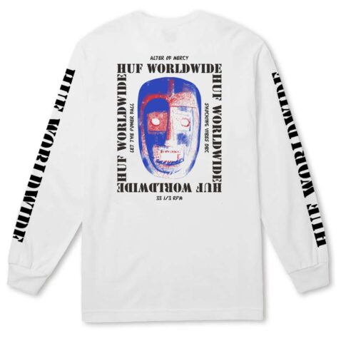 HUF Vibes Long Sleeve T-Shirt White