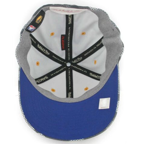 Mitchell & Ness Golden State Warriors Carbon Camo Flexfit Hat