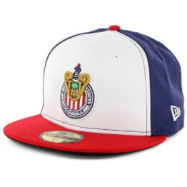 New Era 59Fifty Chivas de Guadalajara Offical Fitted Hat Navy White Red