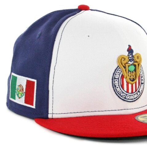 New Era 59Fifty Chivas de Guadalajara Offical Fitted Hat Navy White Red - Image 2