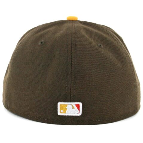 New Era x Billion Creation New Era 59Fifty San Diego Padres Fitted Hat Brown White Orange-Gold