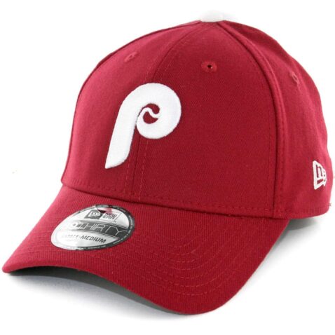 New Era 39Thirty Philadelphia Phillies CO Team Classic Stretch Fit Hat Cardinal