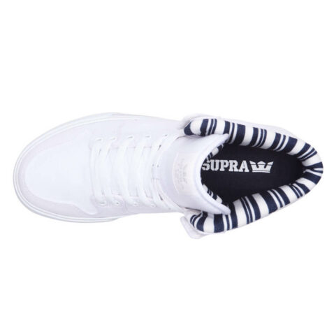 Supra Vaider Shoe Light Grey White - Image 2