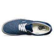 Vans Canvas & Leather Era 59 Shoe Chambray Blue-Top