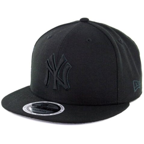 New Era 9Fifty New York Yankees Side Flect Snapback Hat Black