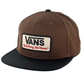 Vans Rowley Snapback Hat Demitasse Black