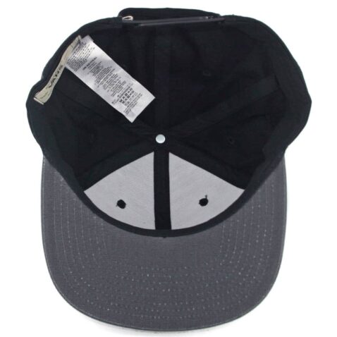 Vans Rowley Snapback Hat Black Asphalt