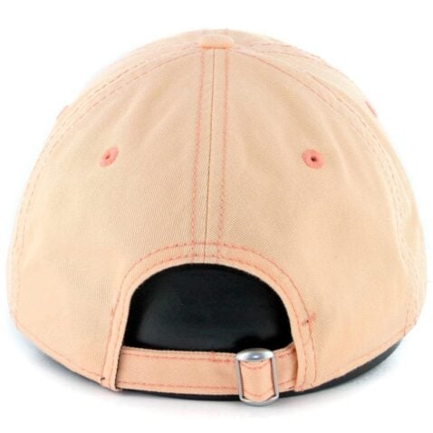 New Era 9Twenty San Diego Padres Micro Logo Strapback Hat Peach White - Image 2