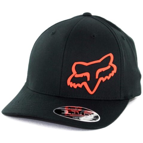 Fox Forty Five 110 Snapback Hat Black Orange