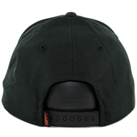 Fox Forty Five 110 Snapback Hat Black Orange