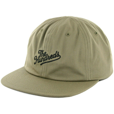 The Hundreds Slant SU17 Snapback Hat Dusty Olive