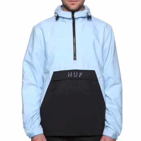 HUF Shadow Anorak Jacket Powder Blue