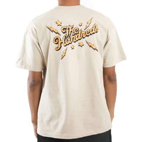The Hundreds Lightning Slant T-Shirt Sand