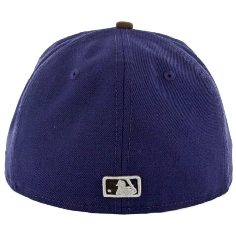 New Era San Diego Padres CTO Fitted Hat Navy White Brown Silver-Brown