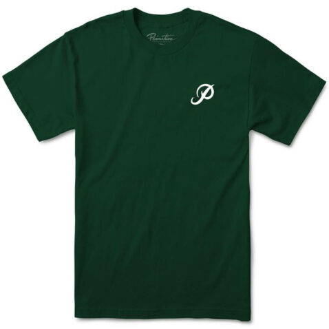 Primitive Classic P T-Shirt Hunter Green