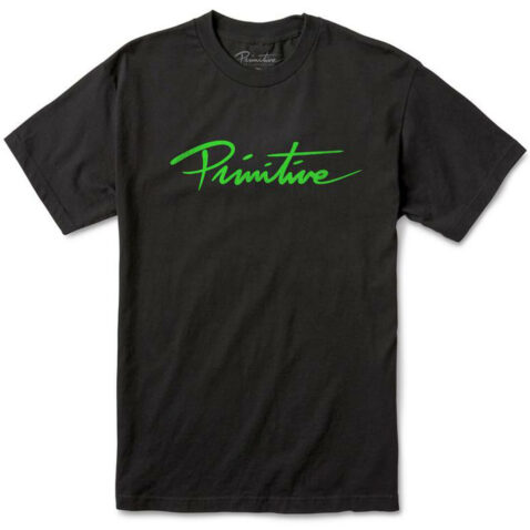 Primitive Nuevo Script SU17 T-Shirt Black