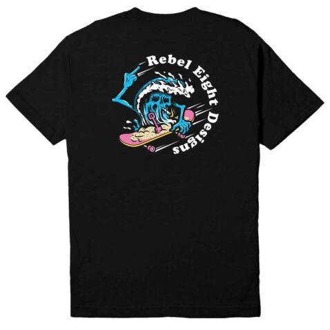 REBEL8 Designs T-Shirt Black