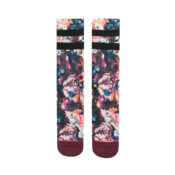 Stance Women's Hayley's Dozen Crew Socks Wine-Front