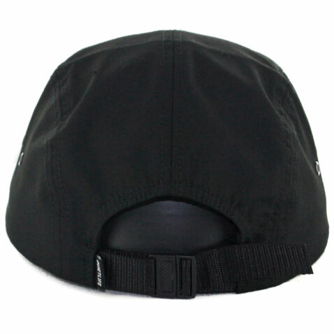 The Quiet Life Foundation 5 Panel Strapback Hat Black