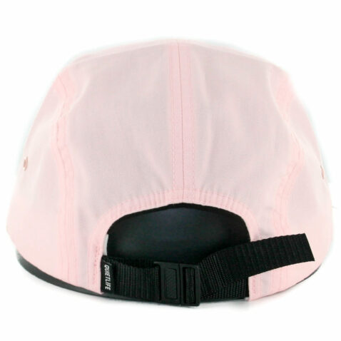The Quiet Life Foundation 5 Panel Strapback Hat Pink