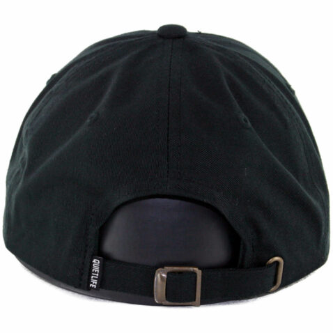 The Quiet Life Shhh Strapback Hat Black