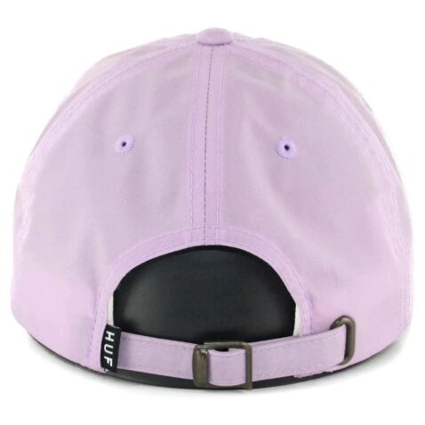 HUF British Millerain 6 Panel Strapback Hat Lavender