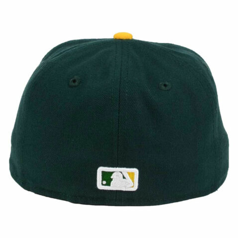 New Era 59Fifty Oakland Athletics Home Youth Authentic Collection On Field Fitted Hat - Image 2