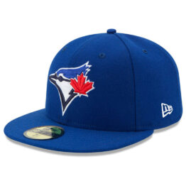 New Era 59Fifty Toronto Blue Jays Game Youth Authentic On Field Fitted Hat