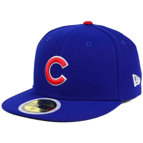 New Era 59Fifty Chicago Cubs Game Youth Authentic On Field Fitted Hat