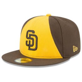 New Era 59Fifty San Diego Padres 2017 ALT 2 Youth Authentic On Field Fitted Hat