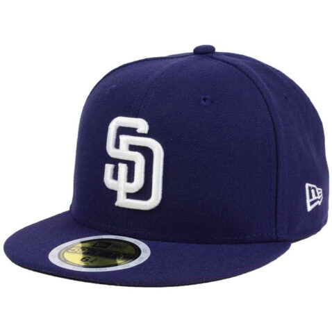 New Era 59Fifty San Diego Padres 2017 Home Youth Authentic On Field Fitted Hat