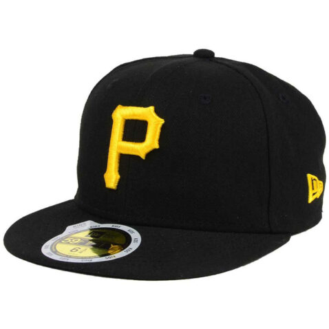 New Era 59Fifty Pittsburgh Pirates Game Youth Authentic Collection On Field Fitted Hat