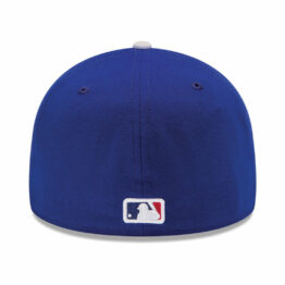 New Era 59Fifty Low Profile Los Angeles Dodgers Game On Field Fitted Hat Dark Royal Blue