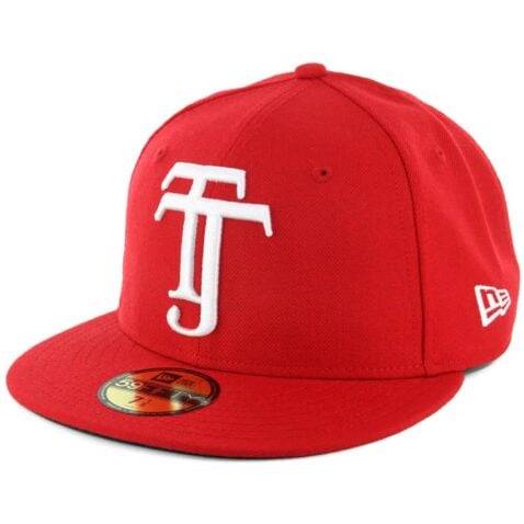 New Era 59Fifty Tijuana Xolos TJ Fitted Hat Scarlet New Era 59Fifty Tijuana Xolos TJ Fitted Hat Scarlet