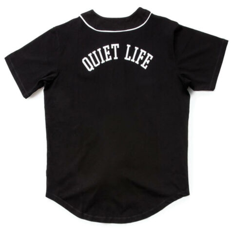 The Quiet Life Shhh Baseball Jersey Shirt Black