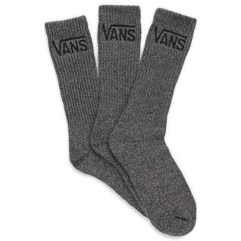 Vans Classic Crew Socks Black Heather