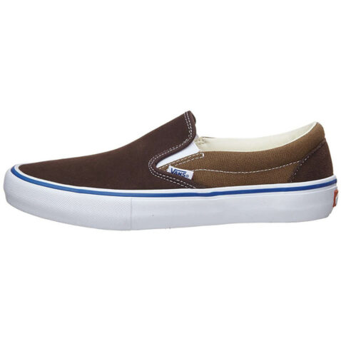 Vans Slip-On Pro Shoe Coffee Teak