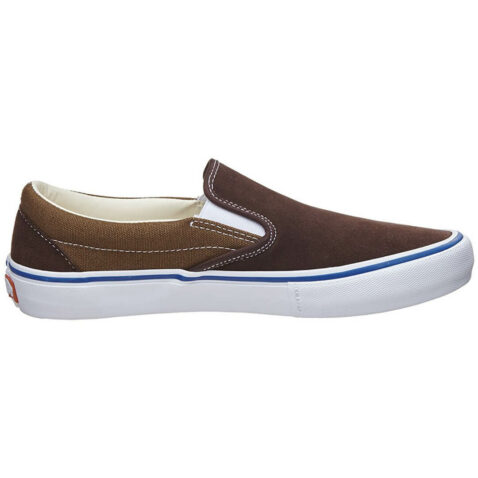 Vans Slip-On Pro Shoe Coffee Teak