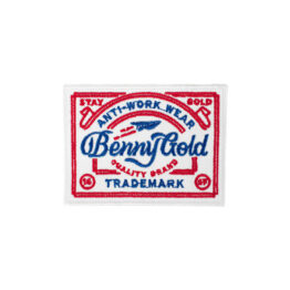 Benny Gold  Anti-Work Wear Patch White