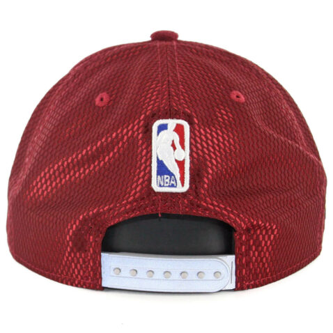 New Era 9Fifty Cleveland Cavaliers 2017 On Court Snapback Hat Burgundy