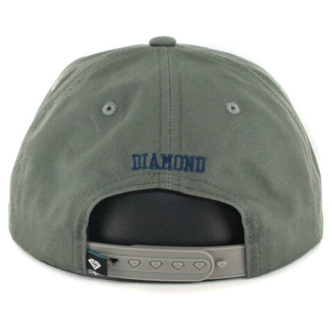Diamond Supply Co OG Script SU17 Snapback Hat Grey