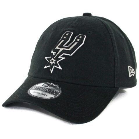 New Era 9Twenty San Antonio Spurs Core Classic Strapback Hat Black
